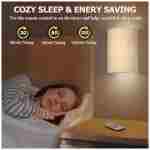 Battery Operated Wall Sconce: Wireless Wall Sconces Set of Two Magnetic Wall Lamp Rechargeable Wall Lights 16 RGB Colors Fabric Linen Shade with Remote Wall Decor for Bedroom...
