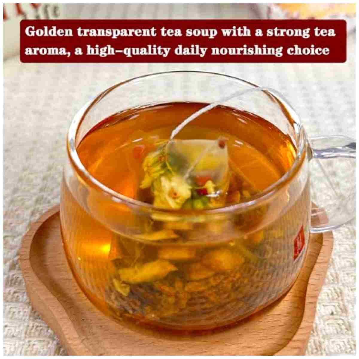 Chrysanthemum Cassia Seed Tea 300g Combination of Floral Tea Chrysanthemum, Cassia seed, Burdock Root, Goji berry, Honeysuckle, Osmanthus Herbal Tea 菊花决明子茶 菊花 枸杞 决明子金银花 桂花 牛蒡根