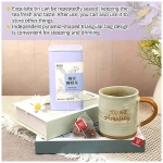 DOZO Good Night Sleep Tea Poria Cocos Sour Jujube Kernel Tea 8.8oz/250g(30bags) Jujube Goji Berry Gardenia Combined Herbal Tea Soothe the nerves and help sleep wellness 酸枣仁茯苓百合...