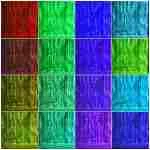 Fairy Curtain Lights - 16-Color Changing String Lights with Remote, 4 Lighting Modes, Ideal for Christmas, Weddings, Parties, Room Decor - Rainbow Backdrop