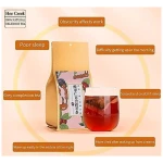 Hee Creek Sour Jujube Kernel Lily and Poria cocos Tea,10.58oz(60 Bags) Sleep Tea, Perfect for Easing into a Soothing Sleep, Poria Cocos, Mulberry，酸枣仁百合茯苓茶 晚安茶