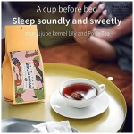 Hee Creek Sour Jujube Kernel Lily and Poria cocos Tea,10.58oz(60 Bags) Sleep Tea, Perfect for Easing into a Soothing Sleep, Poria Cocos, Mulberry，酸枣仁百合茯苓茶 晚安茶