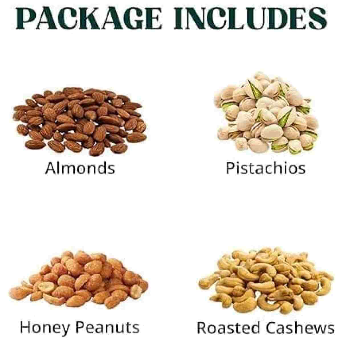 Nuts Gift Basket - Gift Basket of Cravings Gourmet Nuts Collection, Healthy Kosher Snacks, Premium Mixed Nuts Gift Box Bouquet Platter Perfect Birthday Care Package..