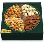 Nuts Gift Basket - Gift Basket of Cravings Gourmet Nuts Collection, Healthy Kosher Snacks, Premium Mixed Nuts Gift Box Bouquet Platter Perfect Birthday Care Package..