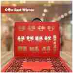 SUNGIVEN Mid-Autumn Festival Mooncake Gift Box - Traditional Culture Collection, 8 Unique Flavors, Mystery Box with Tea, Souvenirs & Elegant Keepsake Packaging – Perfect for...