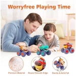Toy Cars for 1 Year Old Boy Gifts Monster Trucks Boys Toys for 1 2 3 Year Old Boys Girls Kids Toddler Car Toy Trucks Baby Boy Toys 12-18 Months Pull Back Cars for Toddlers 1-3...