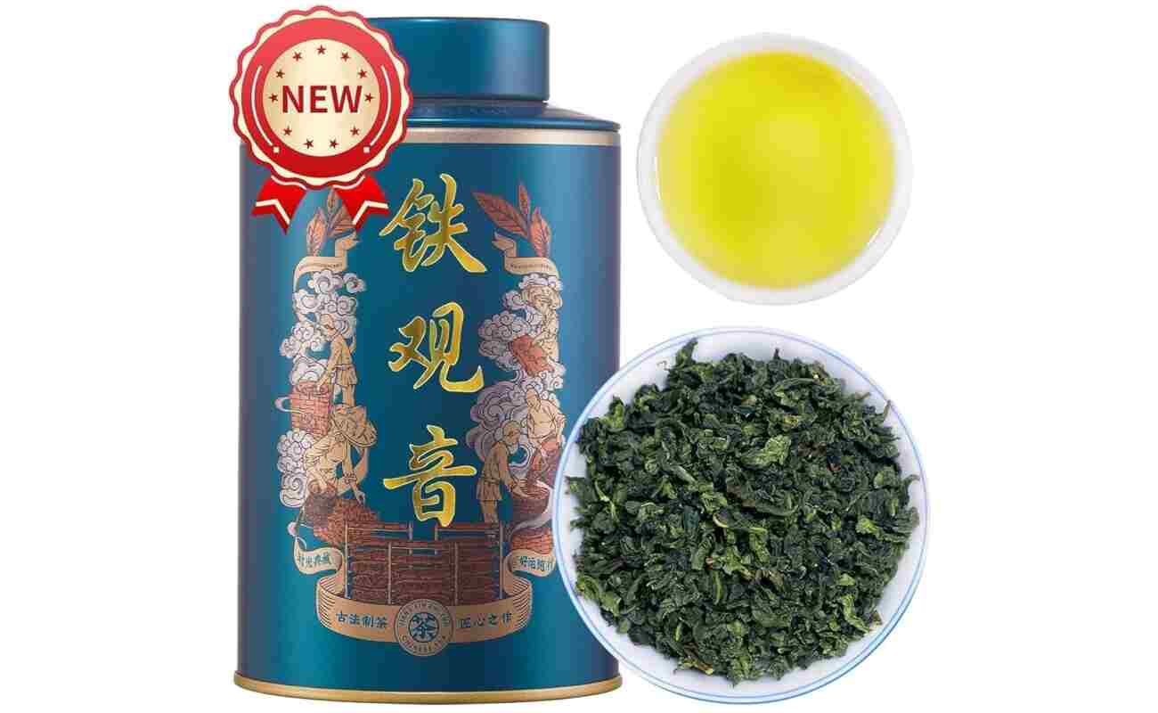 XIXICHA Anxi Tie Guan Yin Oolong Tea Tieguanyin Tea Iron Goddess Oolong Tea Long Lasting Orchid Fragrance Premium Chinese tea High Mountain oolong Tea Grade AAA 安溪铁观音 浓香型...