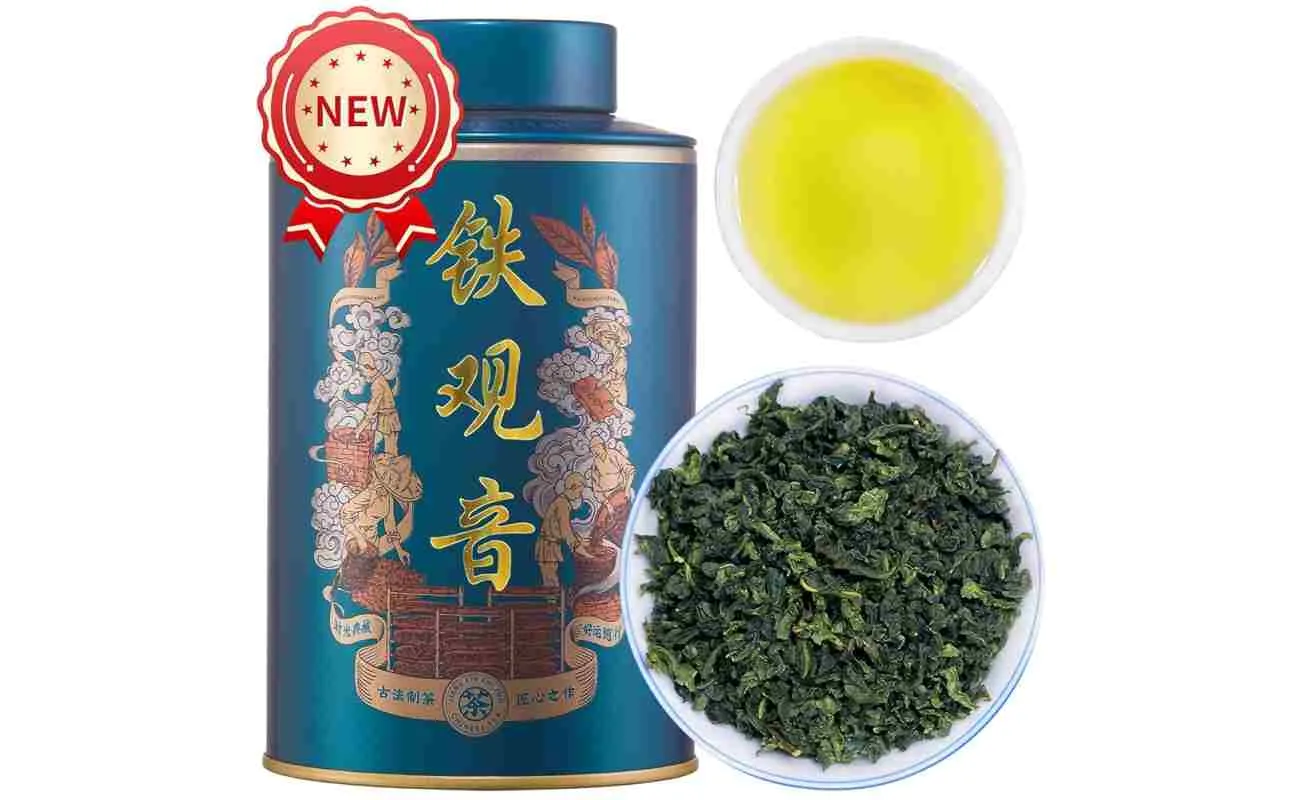 XIXICHA 安溪铁观音乌龙茶 铁观音茶 铁观音乌龙茶 持久兰花香 特级中国茶 高山乌龙茶 AAA级 安溪铁观音浓香型...