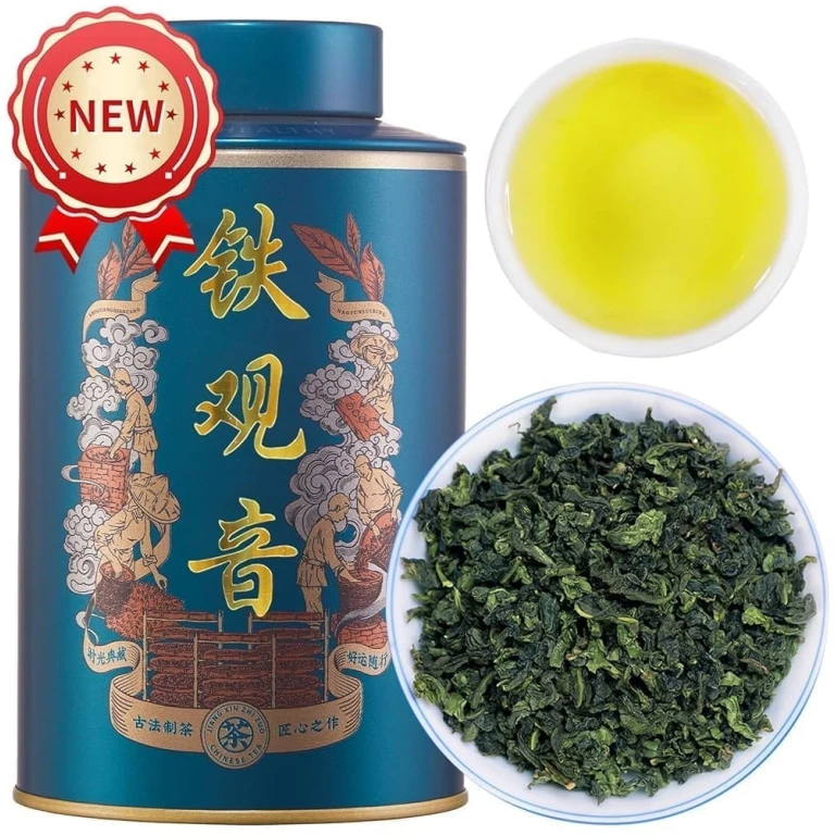 XIXICHA Anxi Tie Guan Yin Oolong Tea Tieguanyin Tea Iron Goddess Oolong Tea Long Lasting Orchid Fragrance Premium Chinese tea High Mountain oolong Tea Grade AAA 安溪铁观音 浓香型...