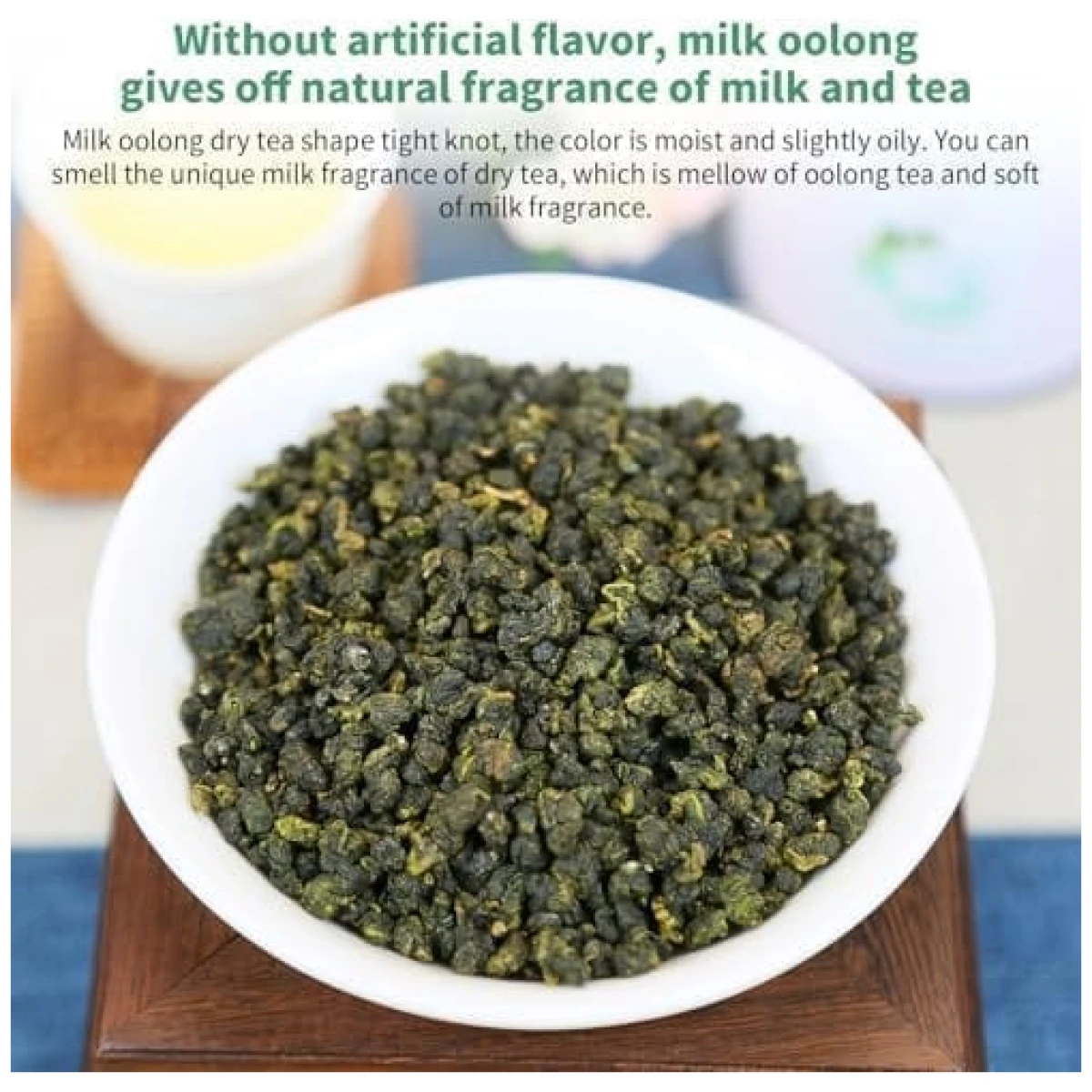 XIXICHA Milk Oolong Tea Loose Leaf Jin Xuan Milk Oolong Tea Taiwan Tea Taiwan Oolong Tea High Mountain Taiwan Gaoshan Ulong Tea Taiwanese Natural Milk and Creamy Aroma,Taste...