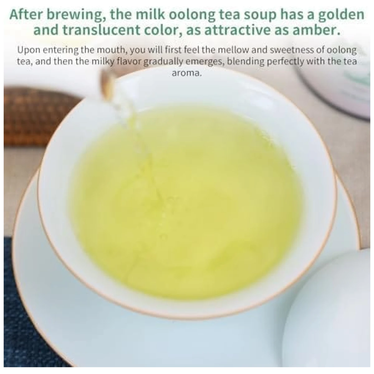 XIXICHA Milk Oolong Tea Loose Leaf Jin Xuan Milk Oolong Tea Taiwan Tea Taiwan Oolong Tea High Mountain Taiwan Gaoshan Ulong Tea Taiwanese Natural Milk and Creamy Aroma,Taste...