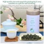 XIXICHA Milk Oolong Tea Loose Leaf Jin Xuan Milk Oolong Tea Taiwan Tea Taiwan Oolong Tea High Mountain Taiwan Gaoshan Ulong Tea Taiwanese Natural Milk and Creamy Aroma,Taste...