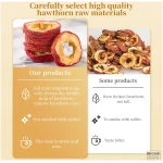 Hee Creek hawthorn berry tea山楂 Seedless Dried Hawthorn Slices 7.06oz / 200g Sun-Dried Hawthorn Slices, Tea Infusion, Naturally Dried Berry Slices, 无核山楂干 山楂片