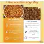 Himalayan Buckwheat Tartary 540g/19oz Buckwheat Tartary,Roasted Buckwheat,Pure Nature Buckwheat Tea黑苦荞 苦荞茶