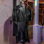 JOYIN 59” Halloween Animated Hanging Grim Reaper Decorations with Glowing Eyes and Creepy Sound, Halloween Skeleton Ghost Decorations for Haunted House Prop Decor,...