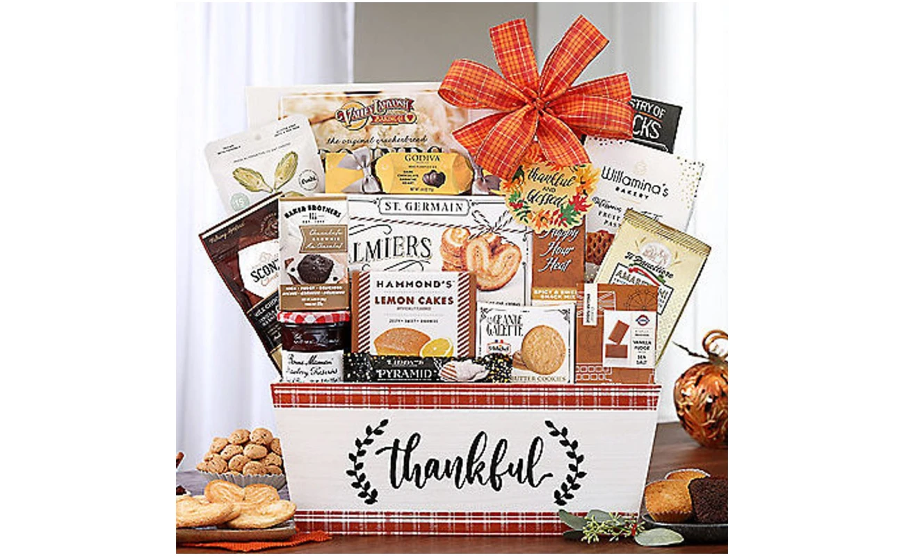 Thankful: Fall Gourmet Gift Basket