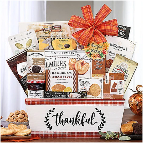 Thankful: Fall Gourmet Gift Basket