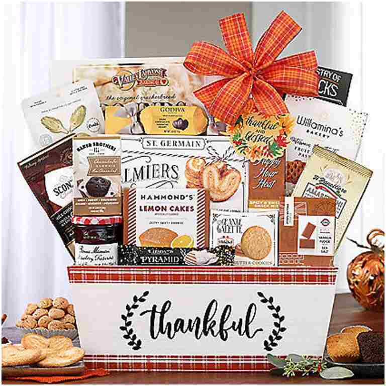 Thankful: Fall Gourmet Gift Basket