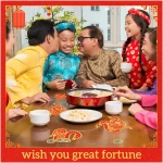 100 Pcs Chinese New Year Scratch Off Cards 2025 Year of The Snake Fortune Cards with 25 Chinese New Year Coin Chinese Decorations Money Good Luck Charms for Party Games Culture...