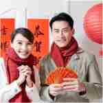 50 Counts Chinese New Year 2025 Scratch off Fortune Cards with 50 Fortune Coins 2025 Year of the Snake Party Games Spring Festival Party Supplies for Lunar New Year Presents...