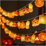 LOLStar Chinese New Year Decorations 2025, Lunar New Year String Lights 20 LED Window Lights Battery Operated (Not Included), Timer Function & 8 Flashing Modes, Spring Festival...
