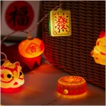 LOLStar Chinese New Year Decorations 2025, Lunar New Year String Lights 20 LED Window Lights Battery Operated (Not Included), Timer Function & 8 Flashing Modes, Spring Festival...