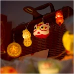LOLStar Chinese New Year Decorations 2025, Lunar New Year String Lights 20 LED Window Lights Battery Operated (Not Included), Timer Function & 8 Flashing Modes, Spring Festival...