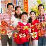 Year of the Snake Garland 2025 Chinese New Year Flag Banner Happy New Year Decoration China Party Spring Chinese New Year Banners Garland (Snake)