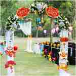 Year of the Snake Garland 2025 Chinese New Year Flag Banner Happy New Year Decoration China Party Spring Chinese New Year Banners Garland (Snake)