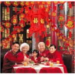 3 Sets Chinese New Year Hanging Ornaments Chinese New Year Garland Chinese Spring Festival Lantern for Lunar New Year Chinese New Year Spring Festival Home Restaurant Decoration
