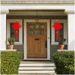 Supla 2 Pack Chinese New Year Decorations 21" W 39" L Chinese Red Knot Tassel Hanging Oriental Lucky Ornaments Spring Wall Ornaments for Asian Lunar New Year 2024 Year of The...