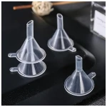 10Pcs Small Clear Plastic Mini Funnels for Bottle Filling, for Perfume Oil Small Samples Practical Funnels Specialty Tools and Gadgets Funnels Specialty Tools and Gadgets...