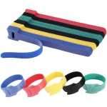 120PCS 6 Inch Cable Ties Reusable Multi-Purpose Wire Ties Cord Organizer Adjustable Cable Management 5 Colors