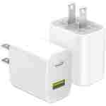 2 Pack USB C Charger Block, Dual Port Type C Wall Charger Fast Charging 20W Power Adapter Cube for iPhone 14/14 Pro/14 Pro Max/14 Plus/13/12/11, XS/XR/X, iPad, Samsung, More