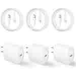 20W USB C Fast Charger 10 FT [MFi Certified] Compatible with iPhone 14 13 12 11 XS XR X 8 iPad, 3 Pack PD Wall Charger Block with 10FT Long Type C Lightning Cable (White)