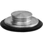 3 3/8 inch (8.57 cm) - Kitchen Sink Stopper Stainless Steel Garbage Disposal Plug Fits Standard Kitchen Drain Size of 3 1/2 inch (3.5") Diameter