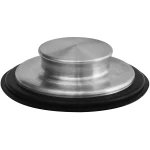 3 3/8 inch (8.57 cm) - Kitchen Sink Stopper Stainless Steel Garbage Disposal Plug Fits Standard Kitchen Drain Size of 3 1/2 inch (3.5") Diameter