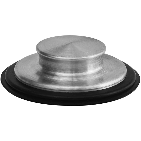 3 3/8 inch (8.57 cm) - Kitchen Sink Stopper Stainless Steel Garbage Disposal Plug Fits Standard Kitchen Drain Size of 3 1/2 inch (3.5") Diameter