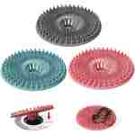 3Pack Hair Catcher Shower Drain, Sink Drain Strainer, Hair Stopper for Bathtub Drain, Bathroom Tub Cover, Bath Clog Trap Collector Remover Plug Accessories Gadget, Bathroom...