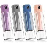4 Pack Screen Cleaner 3-in-1 Touchscreen Mist Cleaner Spray and Microfiber Cloth Built-in Cleaning Solution Portable Reusable Fingerprint-Proof Spray Bottle for Phone Laptop...