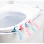 4 PCS Toilet Seat Lifter , Toilet Lid Lifter Toilet Seat Handle Lifter , Bathroom Toilet Accessories for Office, Hotel, Home,Make Your Life More Hygienic