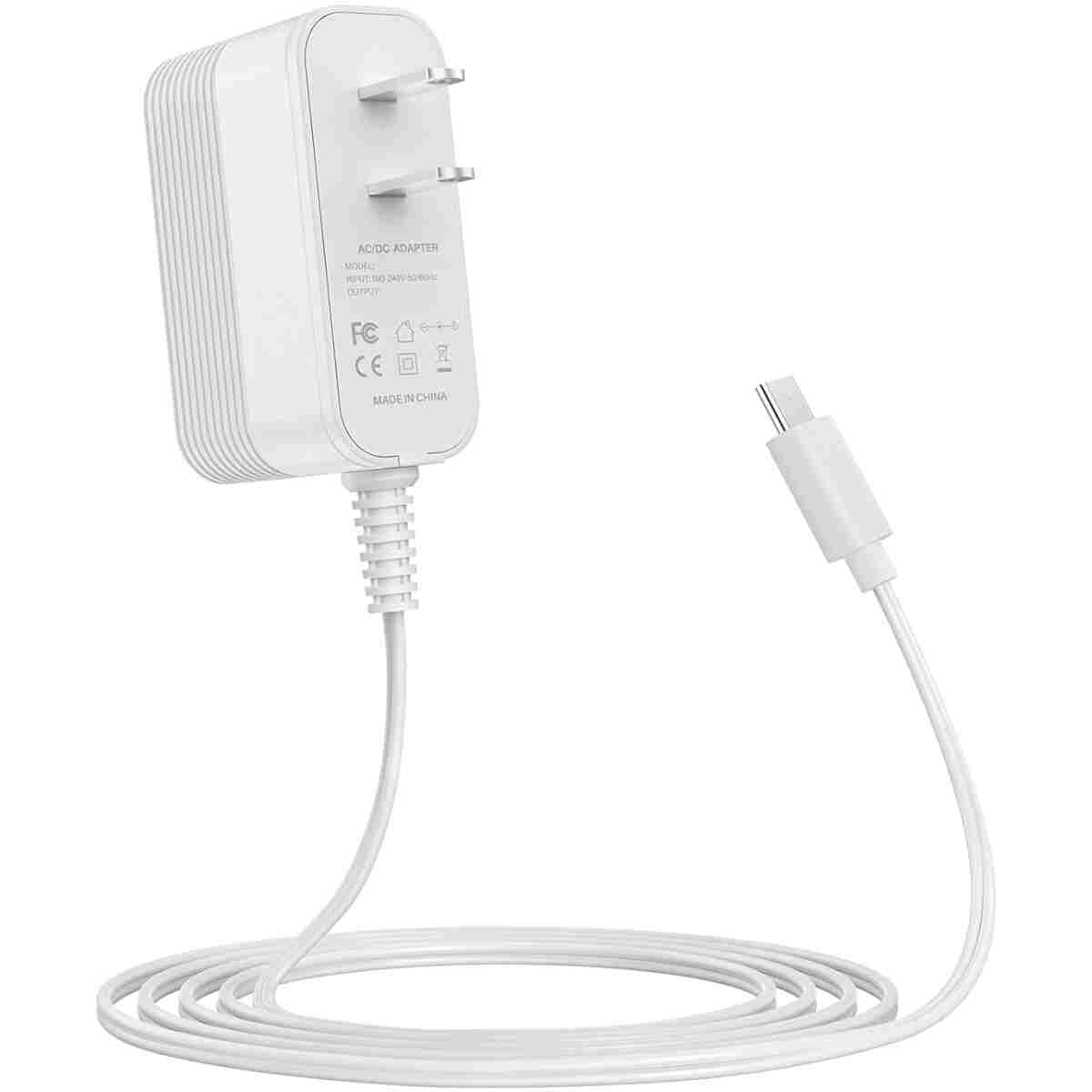 5V Charger for PETLIBRO Automatic Cat Feeder AC Adapter Compatible with PETLIBRO PLAF005 PLAF004 PLAF003 PLAF203 PLAF103 PLAF108 Rechargeable Cat Food Dispenser Power Supply Cord