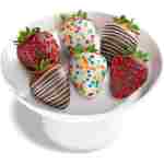 6 Happy Birthday Chocolate Covered Strawberries