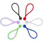 6 Pack Reusable Silicone Magnetic Cable Ties Twist Ties for Home/Office Cord Wrap, Cable Organizer, Magnetic Cord Holder, Cable Organizer Fridge Magnets - Perfect Smart Home...