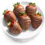 A Gift Inside 6 Magical Milk Chocolate Covered Strawberries