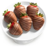 A Gift Inside 6 Magical Milk Chocolate Covered Strawberries
