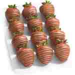 A Gift Inside Milk Madness Chocolatey Dipped Strawberries - 12 Berries