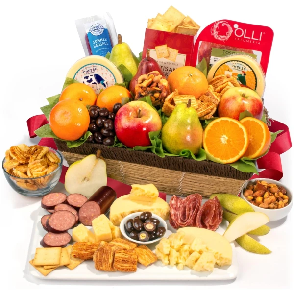 A Gift Inside Sweet & Savory Farmstead Fruit Basket