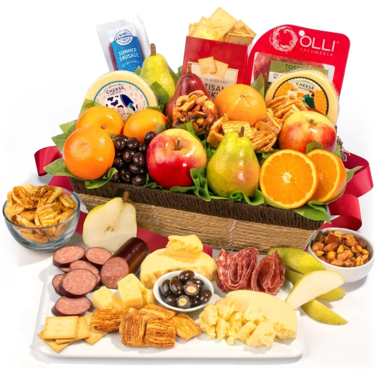 A Gift Inside Sweet & Savory Farmstead Fruit Basket