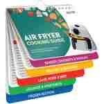 Air Fryer Cheat Sheet Magnets Cooking Guide Booklet - Air Fryer Cookbooks - Air Fryer Liners - Air Fryers Kitchen Gifts Gadgets 2025 - Air Fryer Accessories - Air Fryer Cooking...